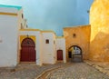 Street in old city El Jadida, Morocco