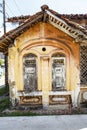 Street with old colonial biuldings in Negombo, Sri Lanka Royalty Free Stock Photo