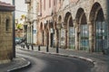 Street of old Jaffa, Israel. Royalty Free Stock Photo