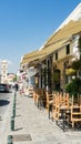 Street of Old Larnaca, Rupublic of Cyprus.