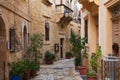 Street in old mediterranean town