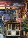 Street of Old San Francisco assembled puzzle image