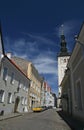 Street of old tallin Royalty Free Stock Photo