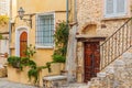 Street in the old town Antibes