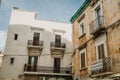 Street in the Old Town of Bari, Puglia, South Italy Royalty Free Stock Photo