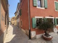 Street in the old town of FaÃÂ¾ana, Croatia