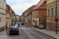 A street in the Old Town - the historical part of Brasov. Romania