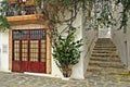 A street of old town of Ibiza, Balearic Islands