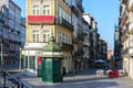 A street in the old town of Porto Ribeira district, Portugal