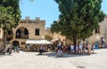 Street in the Old Town. Rhodes Island. Greece Royalty Free Stock Photo