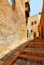 Street in old Yafo Royalty Free Stock Photo