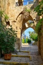 Street in old Yafo.tel aviv.israel