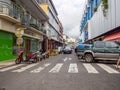 Street of Papeete, Tahiti, French Polynesia Royalty Free Stock Photo