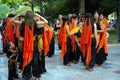 Street parade of ÃÂ«Moors & ChristiansÃÂ» in Orihuela, Alicante, 25