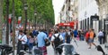 Street in Paris, France Royalty Free Stock Photo