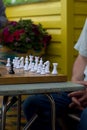 Street party game of chess