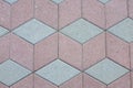 Street paving blocks pattern and texture background Royalty Free Stock Photo