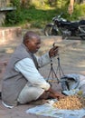 Street peanut seller india