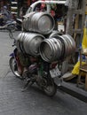 Street Pedlar in Old District of Hanoi, the 36 corporations District, Vietnam