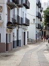 Street in Peniscola, Spain