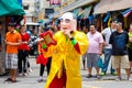 Street performance for Chinese Hungry Ghost festival (Por Tor) a