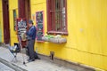 Street performance in Valparaiso, Chile
