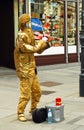 Street performer Royalty Free Stock Photo