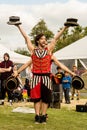 Street Performer at Easter Show Royalty Free Stock Photo