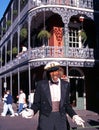 Street performer, New Orleans.