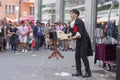 Street performer in Zagreb