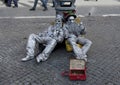 Street Performers, Rome Italy Royalty Free Stock Photo