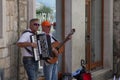 Street performers in Split, Croatia Royalty Free Stock Photo