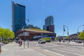 Street photography, Brooklyn NYC. Barclays Center, Home of the Brooklyn Nets of NBA and New York Liberty of the WNBA