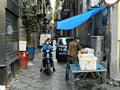 Street photography in Naples City, tradition,culture.