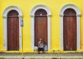 Street photography in Santiago de los Caballeros Royalty Free Stock Photo