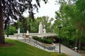 S. Capitol Boulevard steps to Greenbelt Boise Idaho