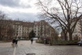 Street in picturesque town Strasbourg in France