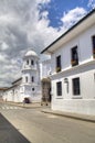 Street in Popayan, Colombia Royalty Free Stock Photo