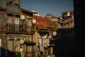 Street of porto in portugal typicall and colorfull Royalty Free Stock Photo