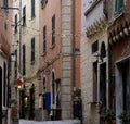 Street in Portovenere, Italy Royalty Free Stock Photo