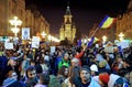 Street protests in Romania Royalty Free Stock Photo