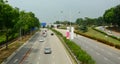 Street in Putrajaya, Malaysia