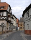 Street in Quedlinburg, Germany