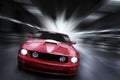 Street racing Royalty Free Stock Photo