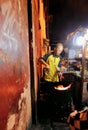 Street restaurant Jogyakarta Indonesia Royalty Free Stock Photo