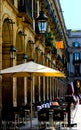 Street restaurant at Placa Reial, Barcelona