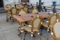 Street Restaurant Table, Empty Cafe Tables, Bar Terrace, Outdoor Restaurants, Outside Trattoria