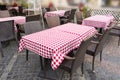 Street Restaurant Table, Empty Cafe Tables, Bar Terrace, Outdoor Restaurants, Outside Trattoria