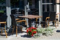 Street Restaurant Table, Empty Cafe Tables, Bar Terrace, Outdoor Restaurants, Outside Trattoria