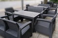 Street Restaurant Table, Empty Cafe Tables, Bar Terrace, Outdoor Restaurants, Outside Trattoria